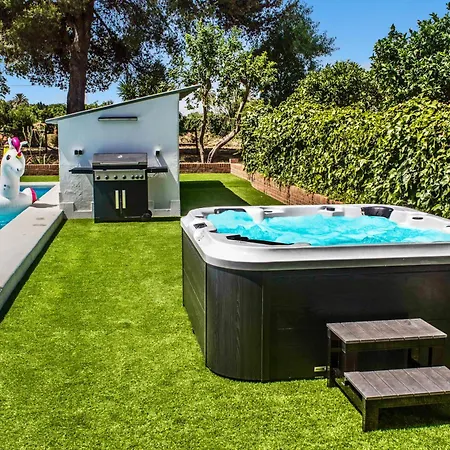 San Patricio I Piscina Privada I Jacuzzi I Bbq I Ps5 I Aire Acon I 3000m2 I 5min-centro * 赫雷斯