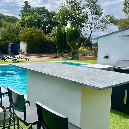 San Patricio I Piscina Privada I Jacuzzi I Bbq I Ps5 I Aire Acon I 3000m2 I 5min-centro 别墅